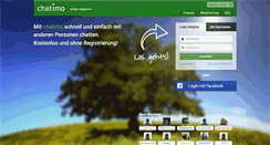 Desktop Screenshot of chatimo.de